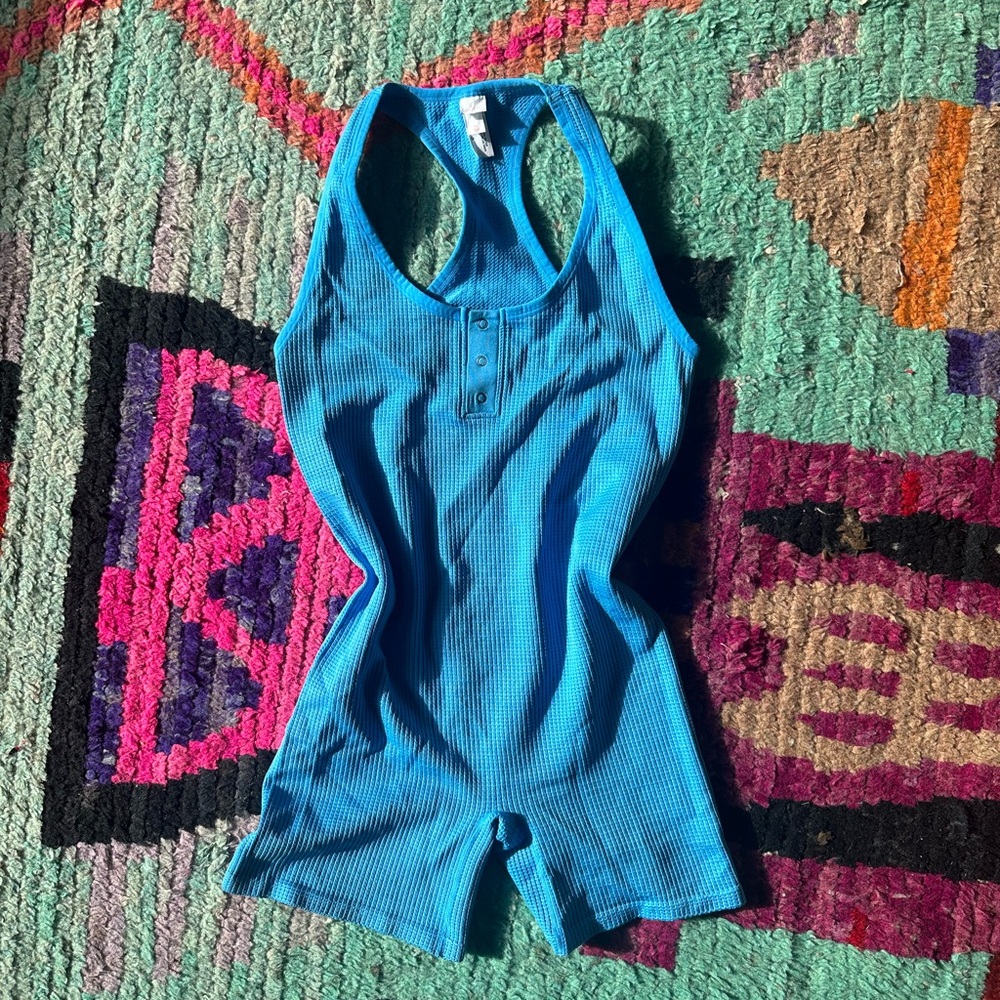 Colsie Waffle Romper/Biketard 🦋